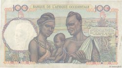 100 Francs FRENCH WEST AFRICA  1950 P.40 VF