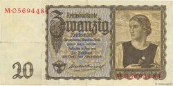 20 Reichsmark ALEMANIA  1939 P.185