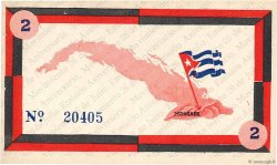 2 Pesos CUBA  1958  q.FDC