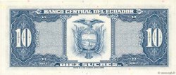 10 Sucres ECUADOR  1983 P.114b UNC