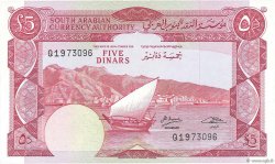 5 Dinars YEMEN DEMOCRATIC REPUBLIC  1965 P.04b
