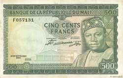 500 Francs MALI  1960 P.08 VF+