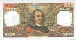 100 Francs CORNEILLE FRANCIA  1974 F.65.45 SPL a AU