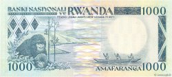 1000 Francs RWANDA  1988 P.21 UNC