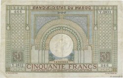 50 Francs MAROCCO  1947 P.21