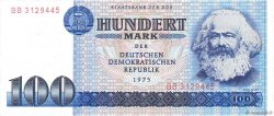 100 Mark GERMAN DEMOCRATIC REPUBLIC  1975 P.31a