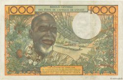 1000 Francs STATI AMERICANI AFRICANI  1969 P.103Ag BB