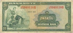 20 Deutsche Mark GERMAN FEDERAL REPUBLIC  1948 P.06a