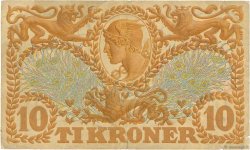 10 Kroner DENMARK  1925 P.021u F+
