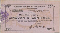 50 Centimes FRANCE Regionalismus und verschiedenen  1915 JP.02-1068 fVZ