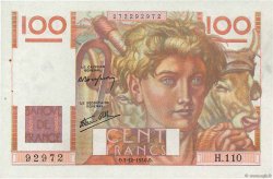 100 Francs JEUNE PAYSAN FRANCIA  1946 F.28.09 EBC a SC
