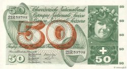 50 Francs SUISSE  1965 P.48f q.FDC