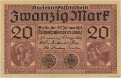 20 Mark GERMANY  1918 P.057