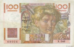 100 Francs JEUNE PAYSAN FRANCIA  1948 F.28.18 SPL