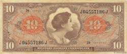 10 Dollars VEREINIGTE STAATEN VON AMERIKA  1965 P.M063 fVZ