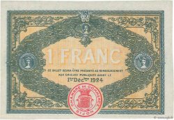 1 Franc Spécimen FRANCE regionalismo e varie Dijon 1919 JP.053.21 AU a FDC