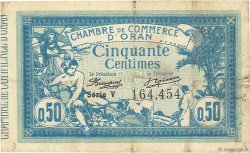 50 Centimes FRANCE regionalism and miscellaneous Oran 1915 JP.141.04