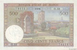 500 Francs MARUECOS  1950 P.46 EBC