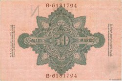 50 Mark GERMANY  1910 P.041 VF