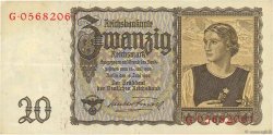 20 Reichsmark ALEMANIA  1939 P.185 MBC+