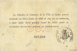 50 Centimes FRANCE régionalisme et divers Calais 1914 JP.036.01 TB