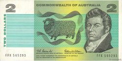 2 Dollars AUSTRALIA  1966 P.38a