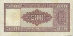 500 Lire ITALIEN  1947 P.080a fVZ
