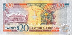 20 Dollars EAST CARIBBEAN STATES  1994 P.33v ST