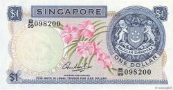 1 Dollar SINGAPORE  1971 P.01c UNC