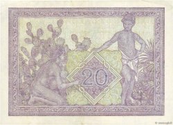 20 Francs TUNISIA  1945 P.18 XF