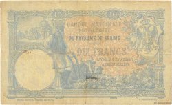 10 Dinara SERBIA  1893 P.10a q.SPL
