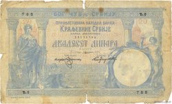 20 Dinara SERBIA  1905 P.11a G