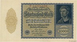 10000 Mark GERMANIA  1922 P.072 FDC