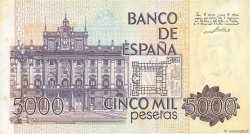 5000 Pesetas ESPAÑA  1979 P.160 MBC