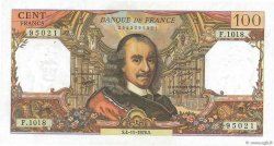 100 Francs CORNEILLE FRANCIA  1976 F.65.55 EBC a SC