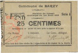25 Centimes FRANCE regionalismo e varie  1915 JP.02-0121 q.SPL