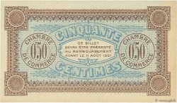 50 Centimes FRANCE Regionalismus und verschiedenen Auxerre 1916 JP.017.11 ST