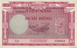 10 Dong VIETNAM DEL SUR  1955 P.03a EBC