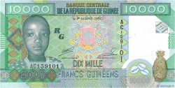 10000 Francs GUINEA  2007 P.42a UNC