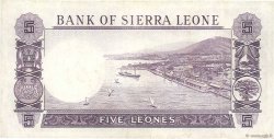 5 Leones SIERRA LEONE  1964 P.03a SS