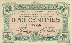 50 Centimes FRANCE Regionalismus und verschiedenen Abbeville 1920 JP.001.01 fST to ST