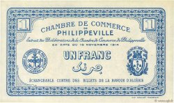 1 Franc ALGERIA Philippeville 1914 JP.142.04 FDC