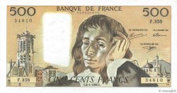500 Francs PASCAL FRANCIA  1992 F.71.49 q.FDC