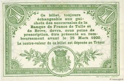 1 Franc FRANCE regionalism and various Corrèze 1915 JP.051.16 AU+