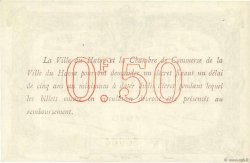 50 Centimes FRANCE regionalism and miscellaneous Le Havre 1916 JP.068.14 AU+