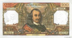 100 Francs CORNEILLE FRANKREICH  1972 F.65.40
