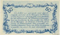50 Centimes FRANCE regionalismo e varie Chateauroux 1916 JP.046.14 FDC