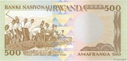 500 Francs RWANDA  1981 P.16a UNC