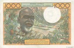 1000 Francs WEST AFRICAN STATES  1969 P.103Af XF