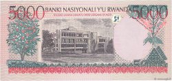 5000 Francs RWANDA  1998 P.28a UNC